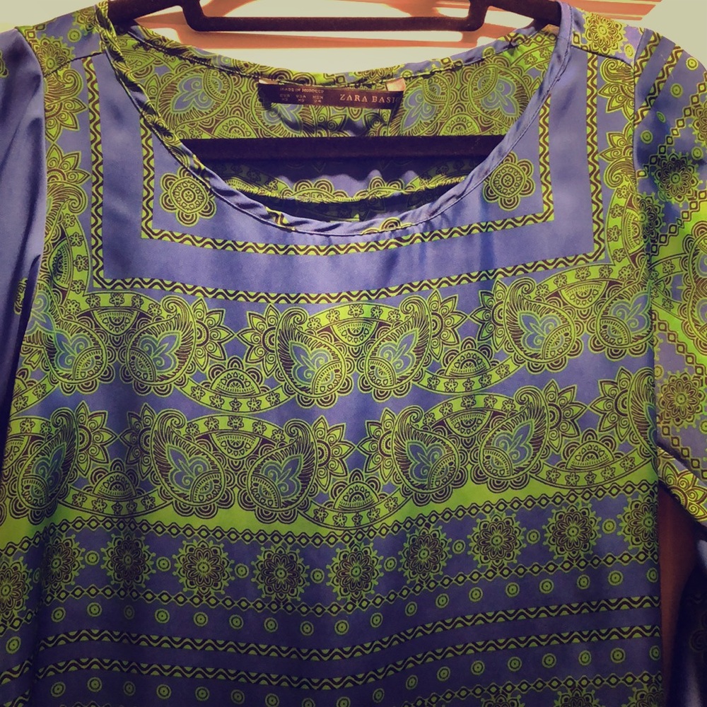 3/$15 Zara basic blouse